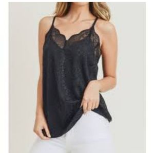 Jodifl LA Tank Cami Pink Large